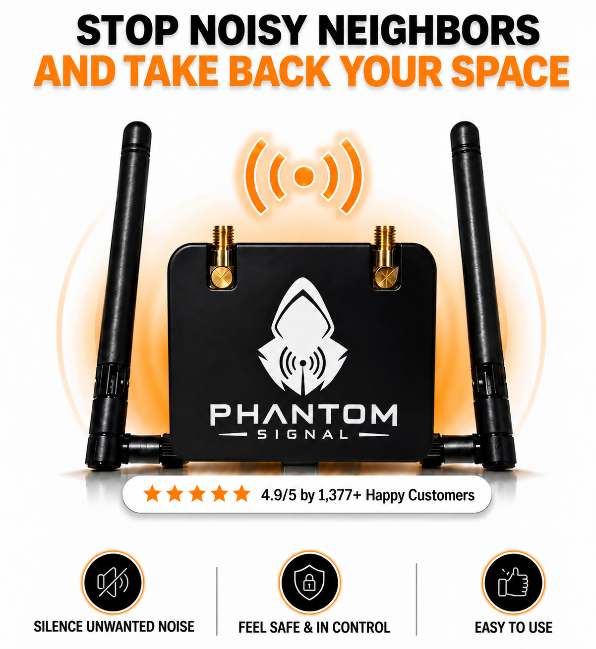 PhantomSignal Pro – Enjoy Peace & Quiet Again